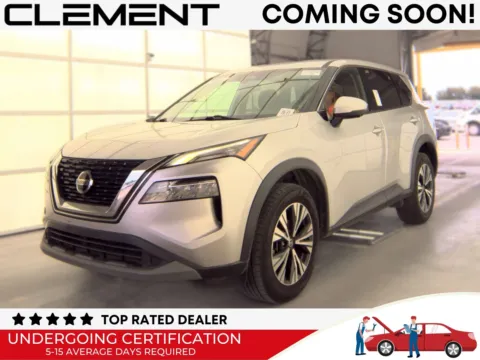 Silver 2021 Nissan Rogue SV for sale in Florissant, MO