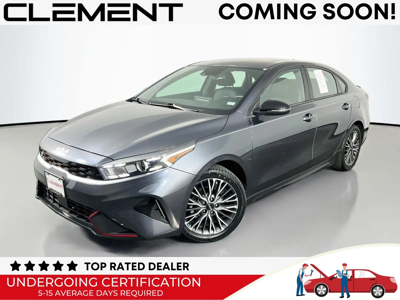 Gray 2024 Kia Forte GT-Line for sale in Florissant, MO