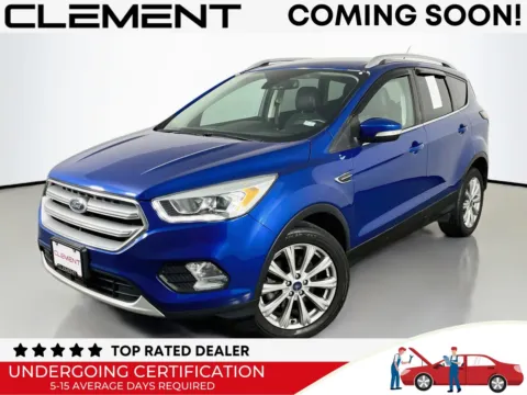 Blue 2017 Ford Escape Titanium for sale in Florissant, MO