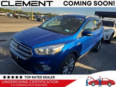 Blue 2017 Ford Escape Titanium for sale in Florissant, MO