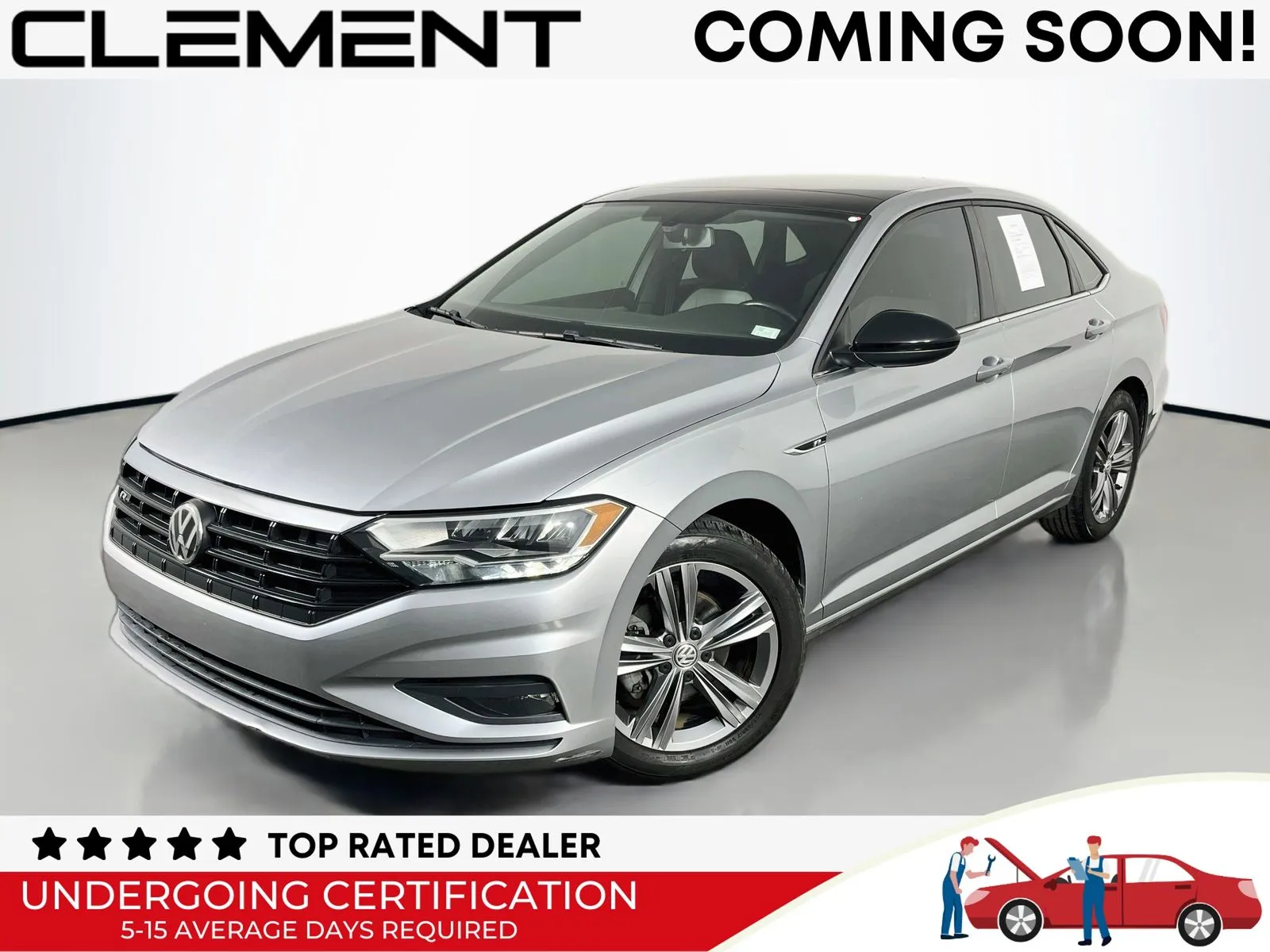 Silver 2020 Volkswagen Jetta R-Line for sale in Florissant, MO