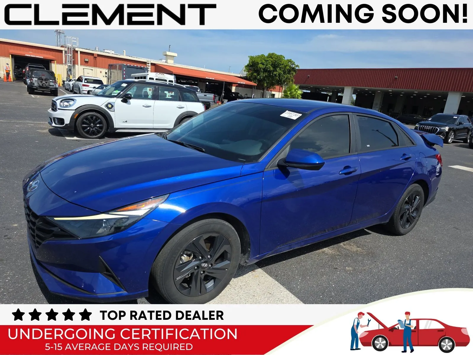 Blue 2023 Hyundai Elantra SEL for sale in Florissant, MO