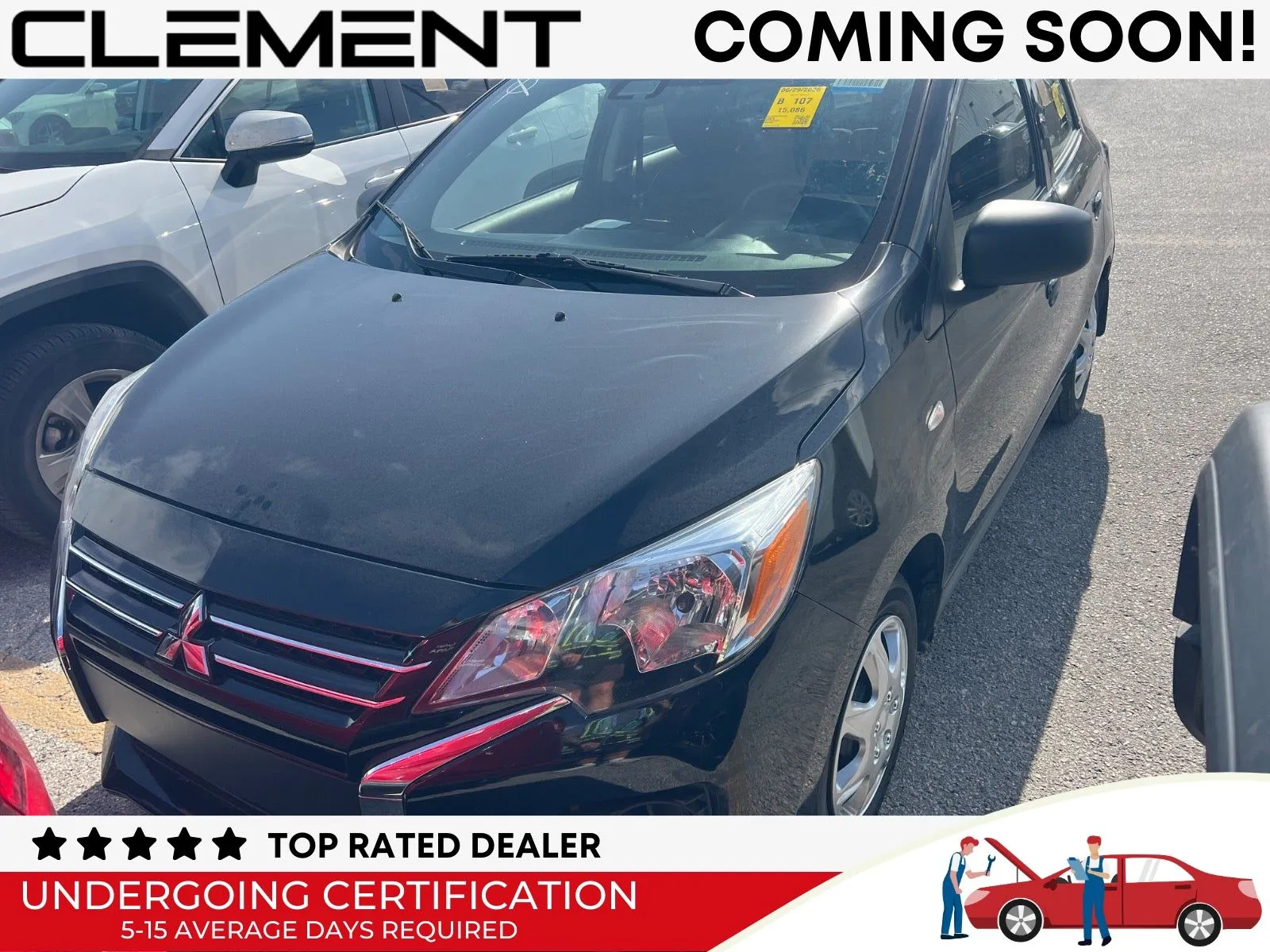 Black 2024 Mitsubishi Mirage ES for sale in Florissant, MO
