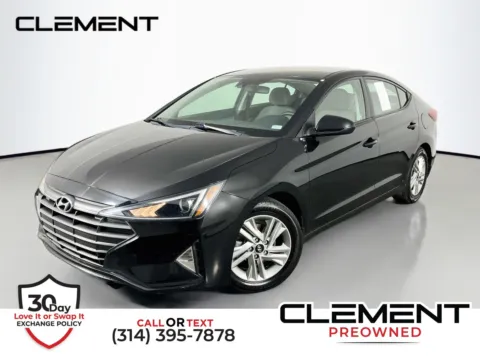 Black 2020 Hyundai Elantra SEL for sale in Florissant, MO