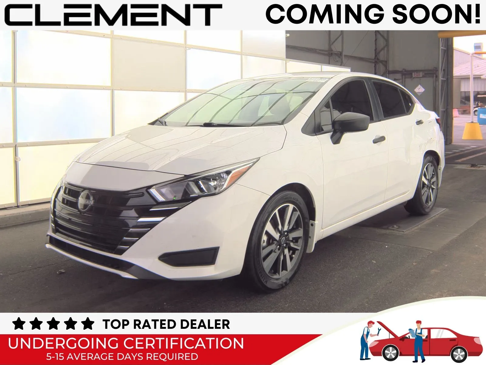 White 2024 Nissan Versa 1.6 S for sale in Florissant, MO