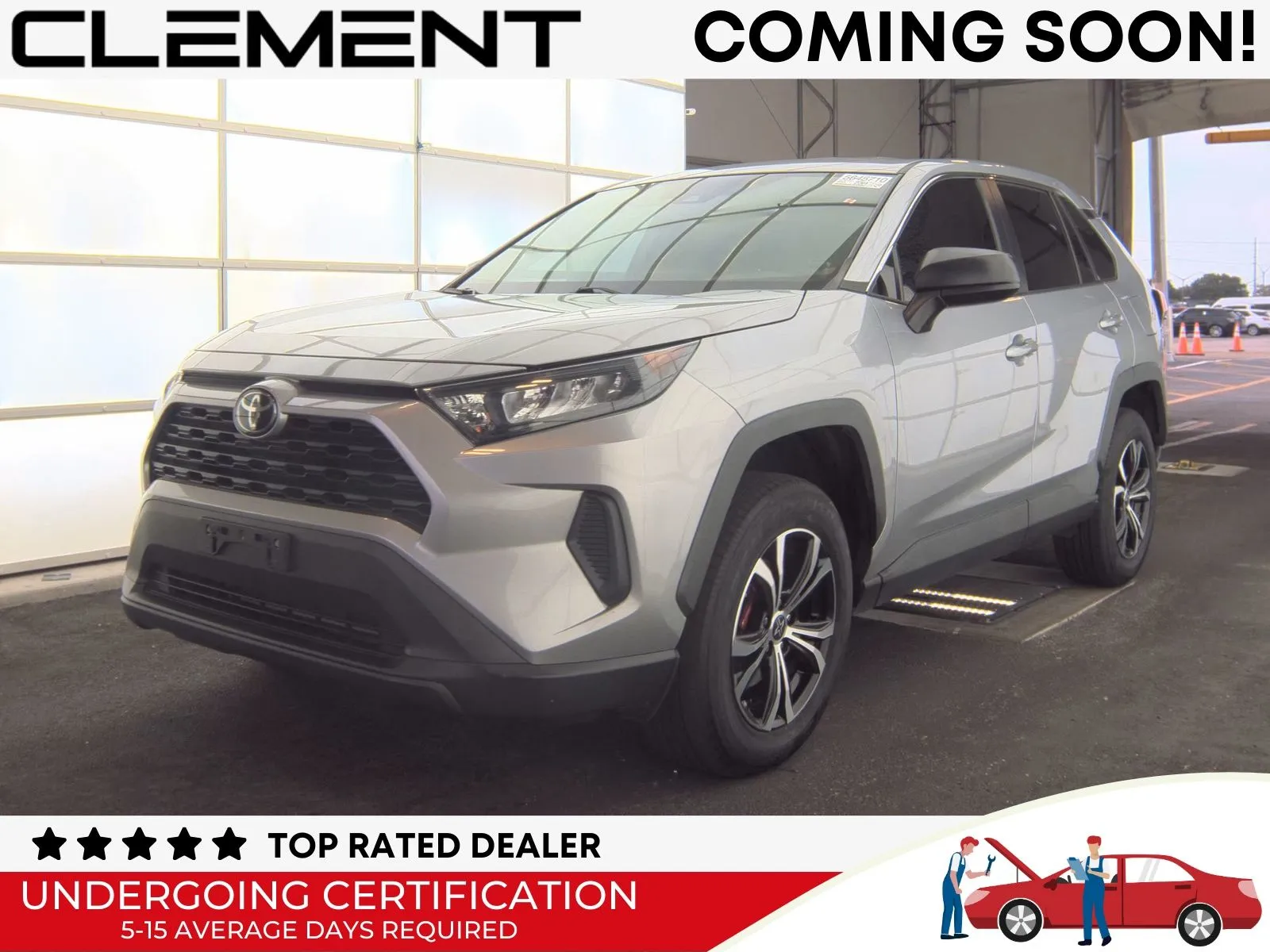 Silver 2022 Toyota RAV4 LE for sale in Florissant, MO