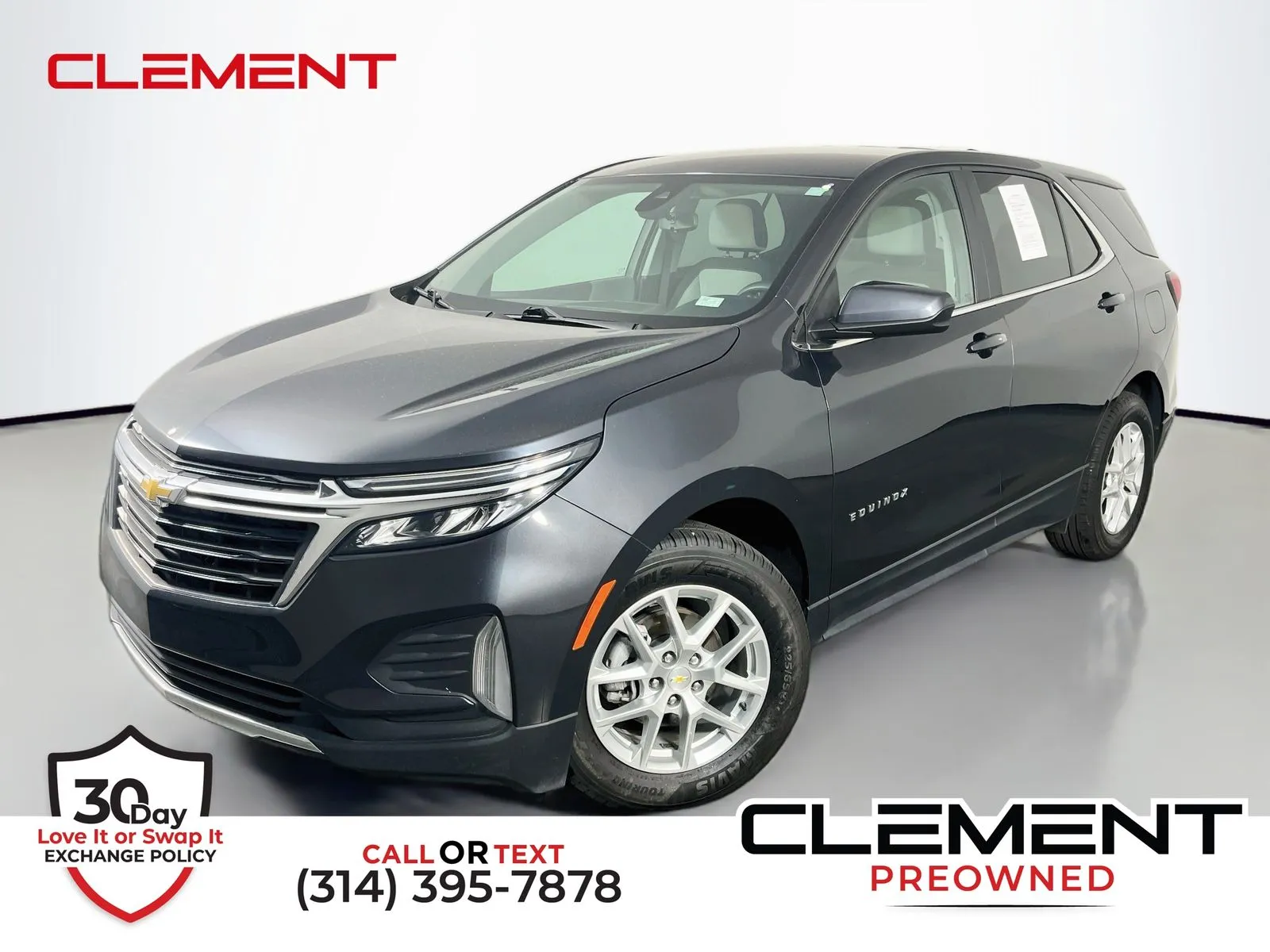 Gray 2022 Chevrolet Equinox LT for sale in Florissant, MO