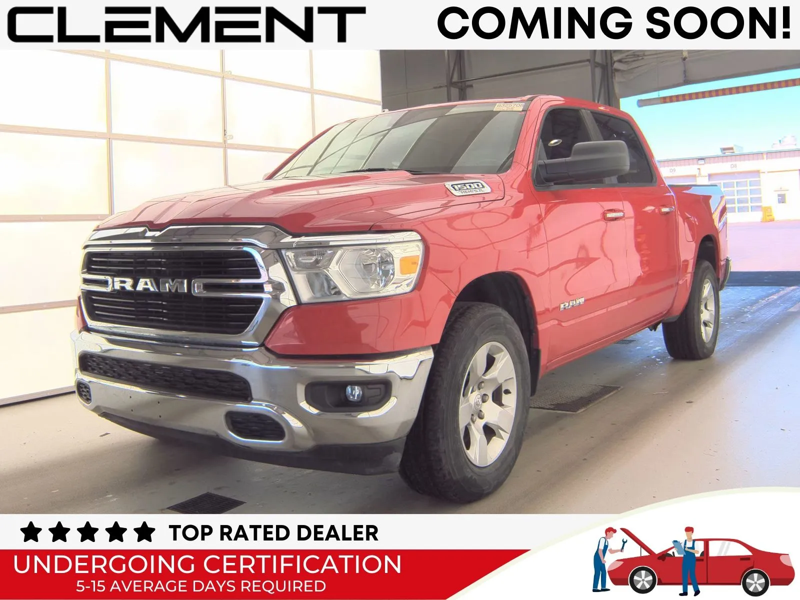 Red 2019 Ram 1500 Big Horn/Lone Star for sale in Florissant, MO