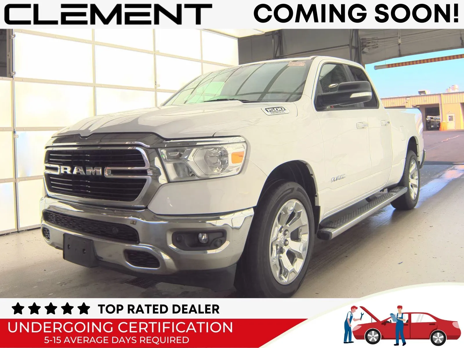White 2020 Ram 1500 Big Horn/Lone Star for sale in Florissant, MO