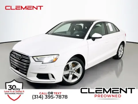 White 2018 Audi A3 2.0T Premium for sale in Florissant, MO