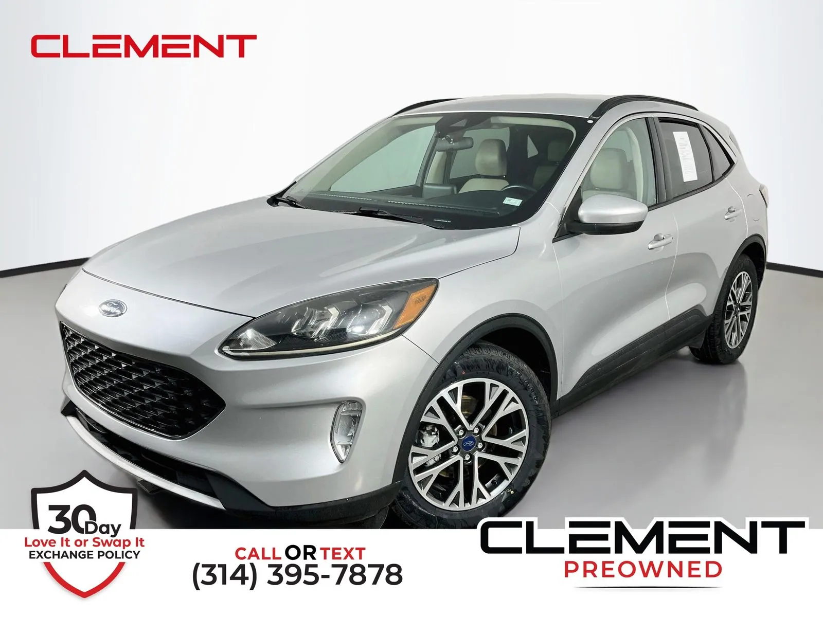 Silver 2020 Ford Escape SEL for sale in Florissant, MO