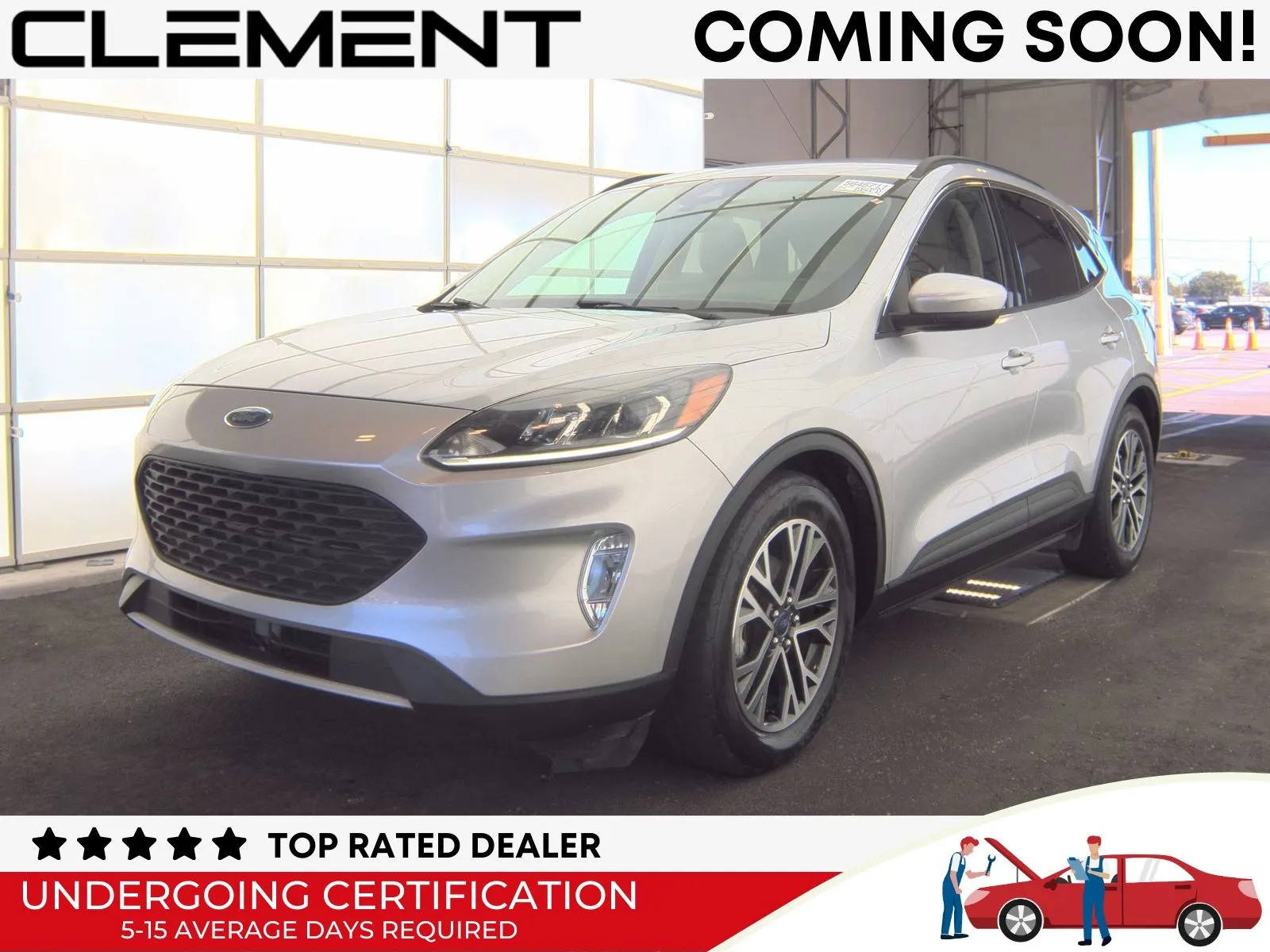 Silver 2020 Ford Escape SEL for sale in Florissant, MO