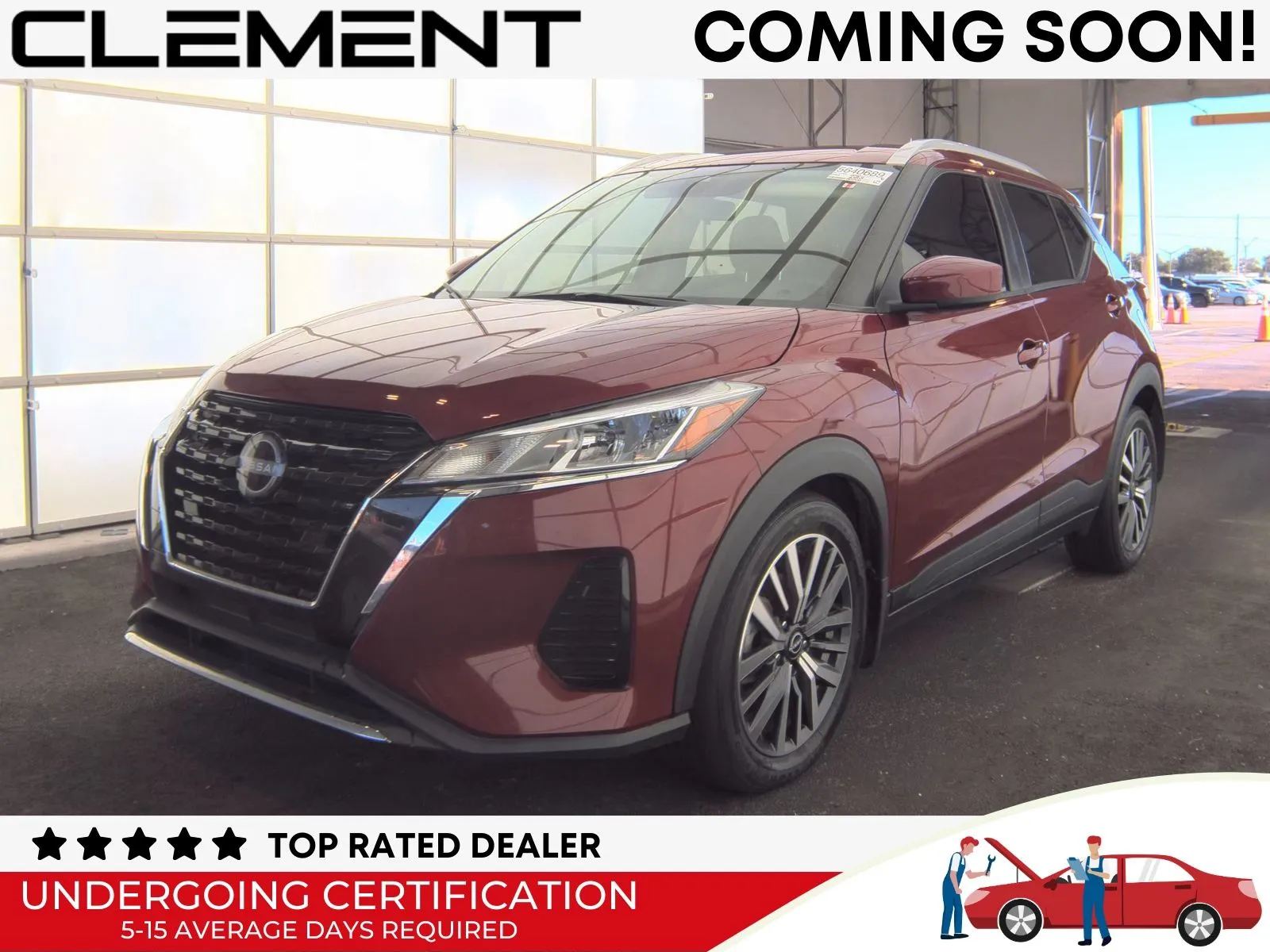 Red 2023 Nissan Kicks SV for sale in Florissant, MO