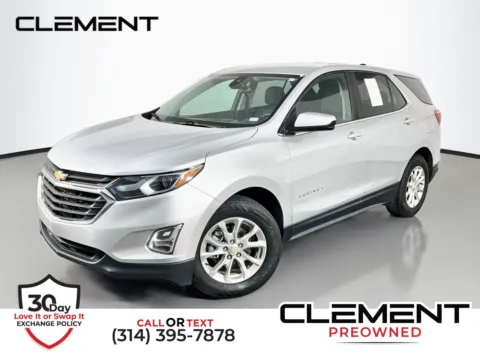 Silver 2021 Chevrolet Equinox LT for sale in Florissant, MO