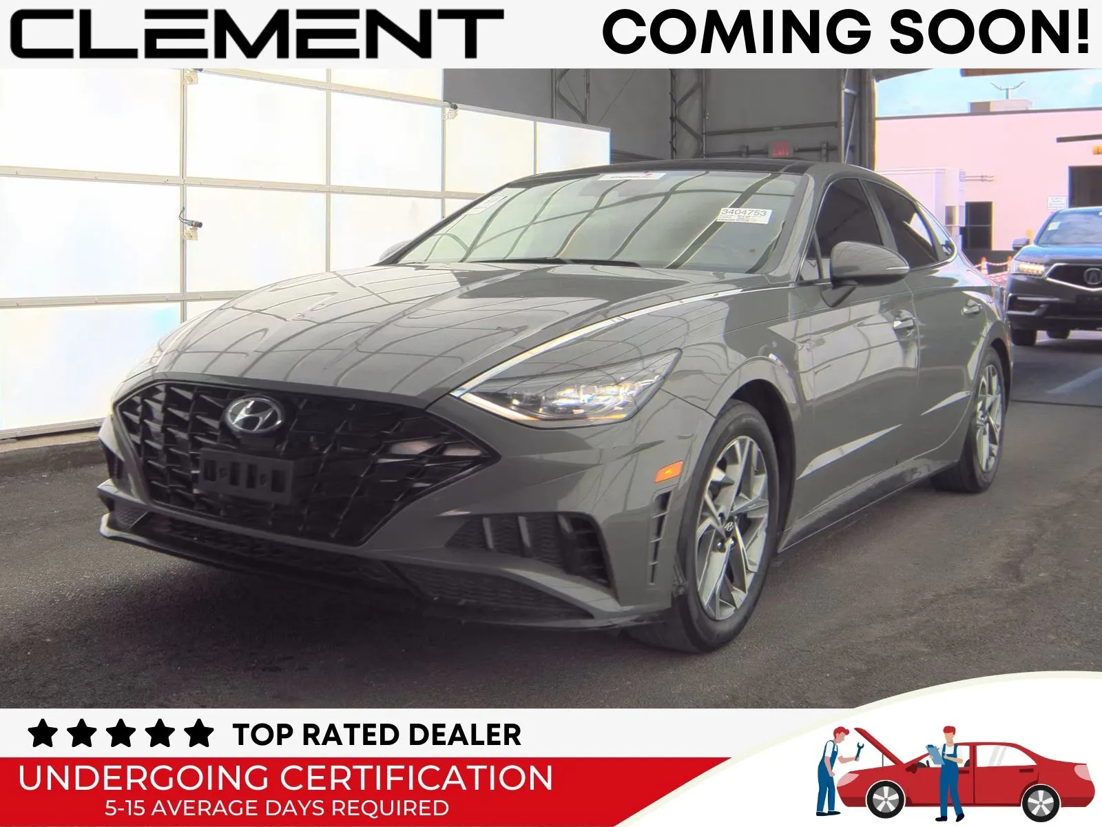 Gray 2023 Hyundai Sonata SEL for sale in Florissant, MO