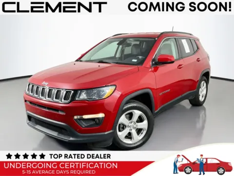 Red 2018 Jeep Compass Latitude for sale in Florissant, MO