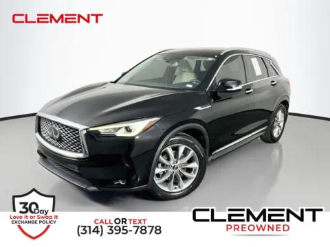 Black 2019 INFINITI QX50 LUXE for sale in Florissant, MO