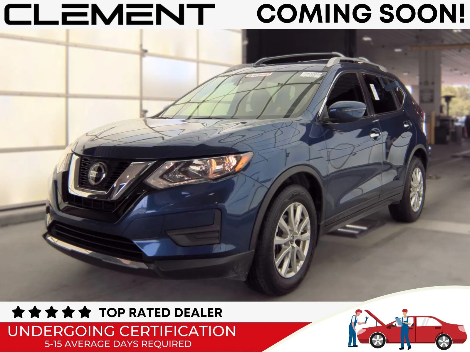 Blue 2019 Nissan Rogue S for sale in Florissant, MO
