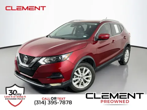 Red 2021 Nissan Rogue Sport SV for sale in Florissant, MO