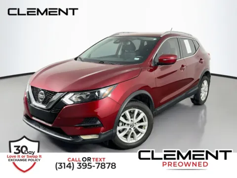 Red 2021 Nissan Rogue Sport SV for sale in Florissant, MO