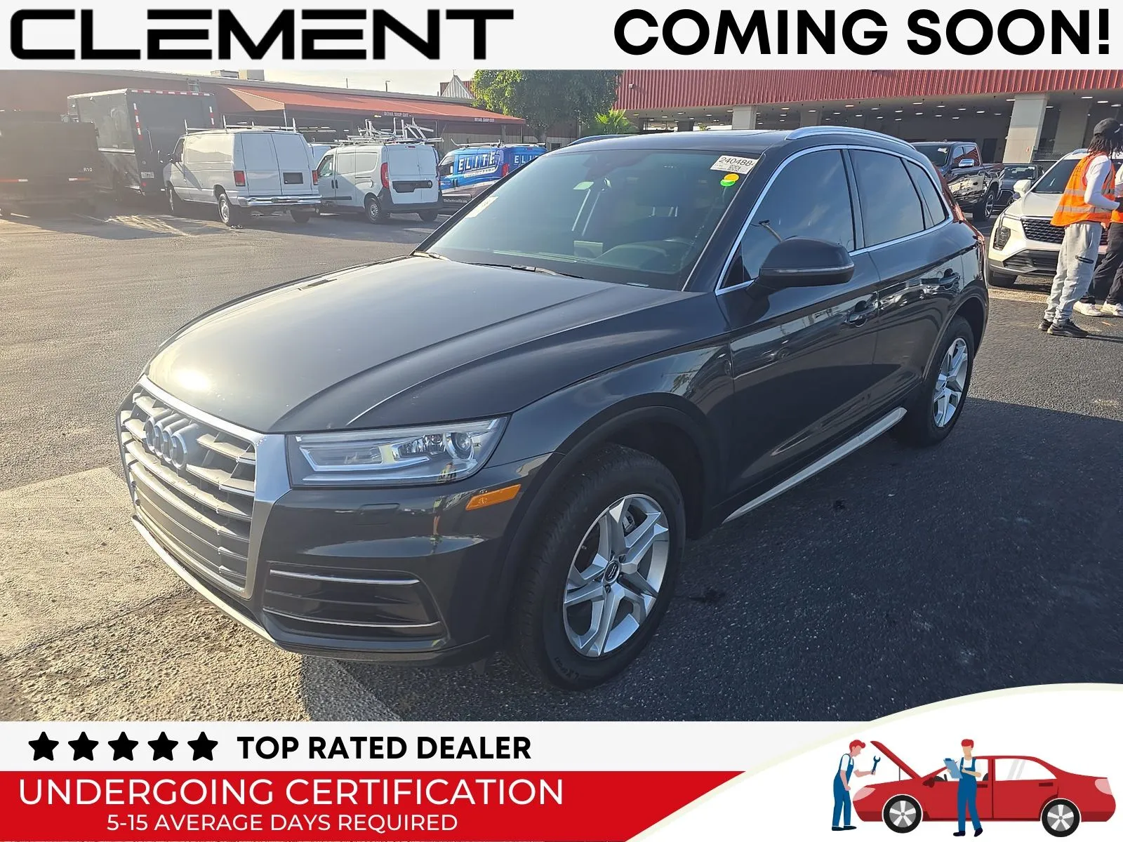 Gray 2019 Audi Q5 2.0T Premium for sale in Florissant, MO