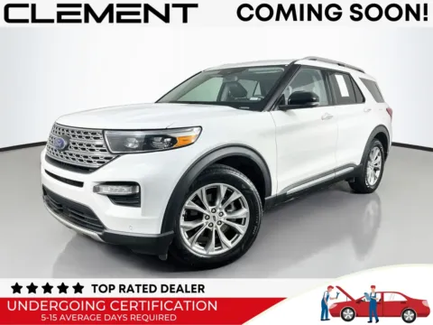 White 2023 Ford Explorer Limited for sale in Florissant, MO