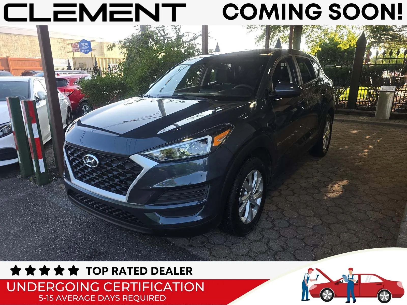 Blue 2019 Hyundai Tucson SE for sale in Florissant, MO