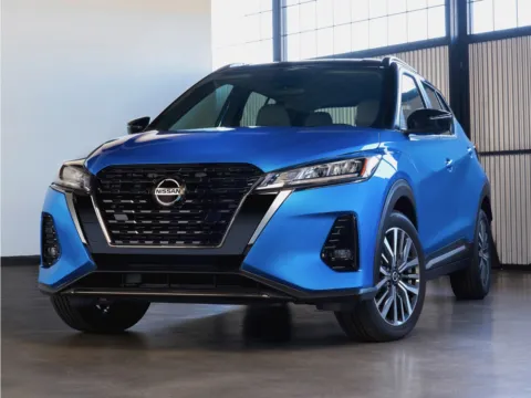 Blue 2021 Nissan Kicks SV for sale in Florissant, MO