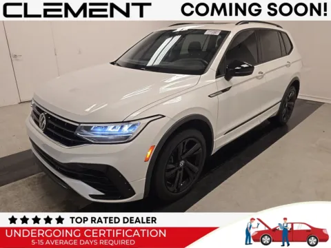 White 2023 Volkswagen Tiguan 2.0T SE R-Line Black for sale in Florissant, MO