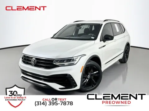 White 2023 Volkswagen Tiguan 2.0T SE R-Line Black for sale in Florissant, MO