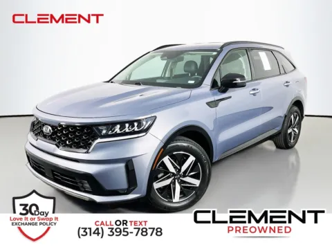 Silver 2021 Kia Sorento EX for sale in Florissant, MO