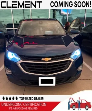 Blue 2019 Chevrolet Equinox LT for sale in Florissant, MO
