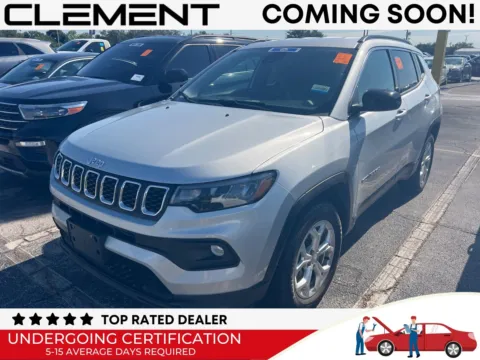 Silver 2024 Jeep Compass Latitude for sale in Florissant, MO
