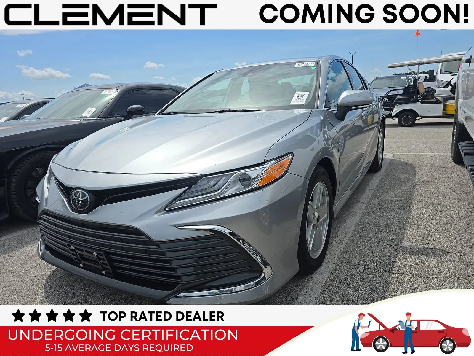 Silver 2023 Toyota Camry XLE for sale in Florissant, MO