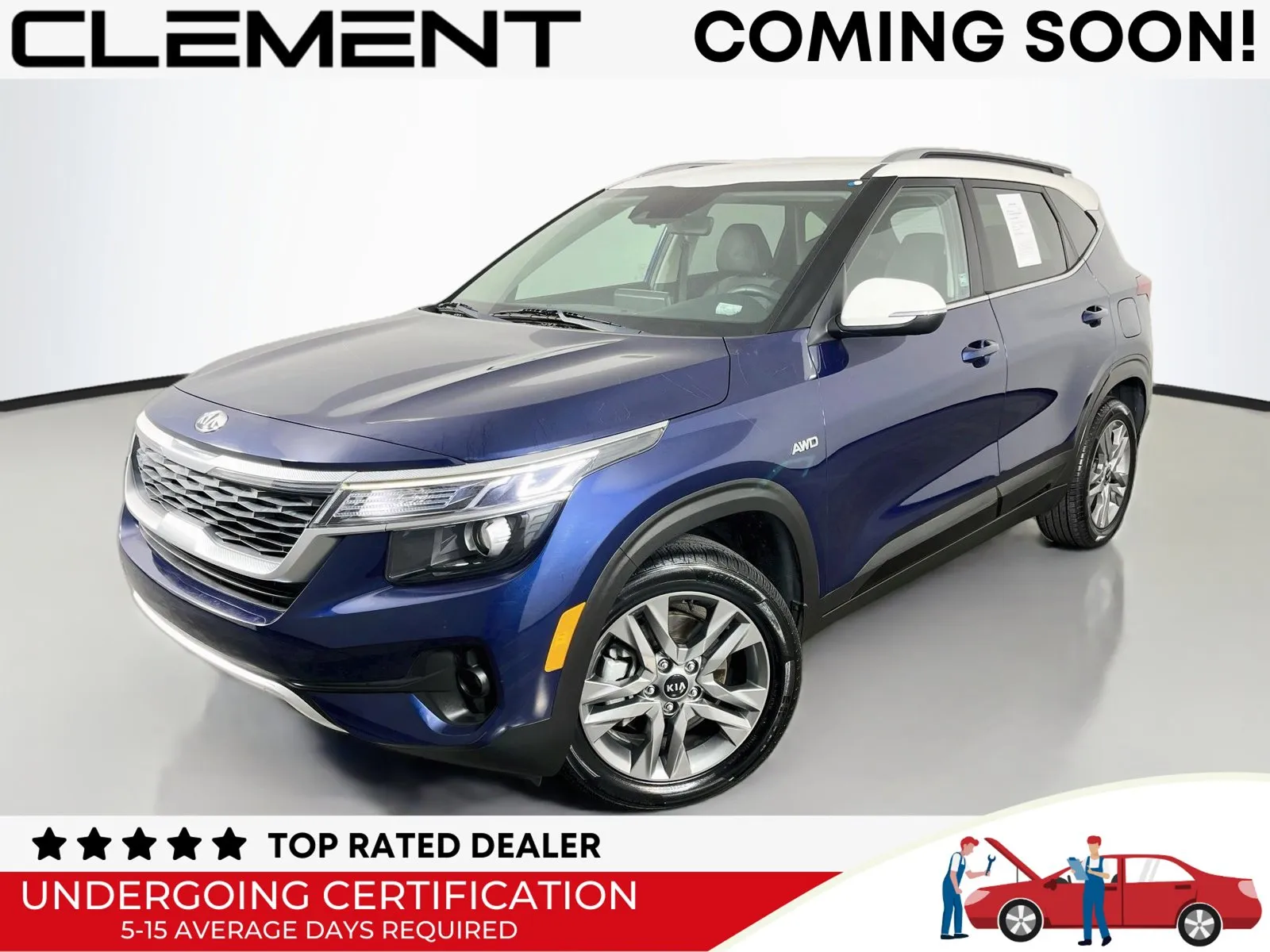 Blue 2021 Kia Seltos S for sale in Florissant, MO