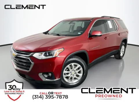 Red 2020 Chevrolet Traverse 3LT for sale in Florissant, MO