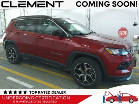 Red 2025 Jeep Compass Limited for sale in Florissant, MO