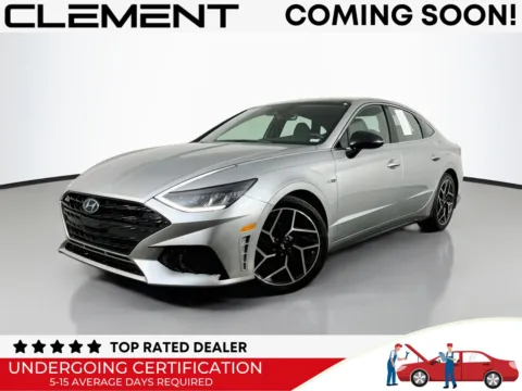 Silver 2021 Hyundai Sonata N Line for sale in Florissant, MO