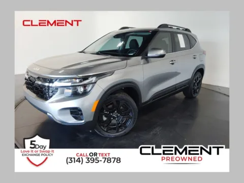 Gray 2024 Kia Seltos X-Line for sale in Florissant, MO