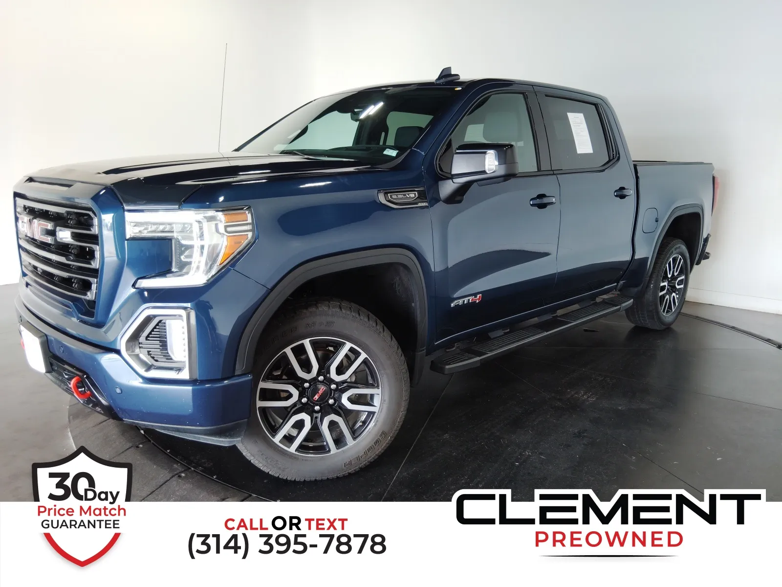 Blue 2019 GMC Sierra 1500 AT4 for sale in Florissant, MO