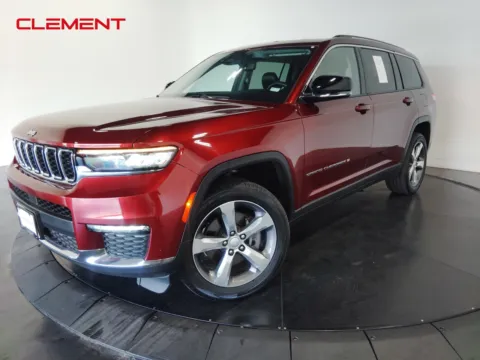 Red 2021 Jeep Grand Cherokee L Limited for sale in Florissant, MO