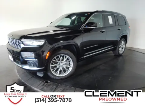Black 2022 Jeep Grand Cherokee L Summit for sale in Florissant, MO