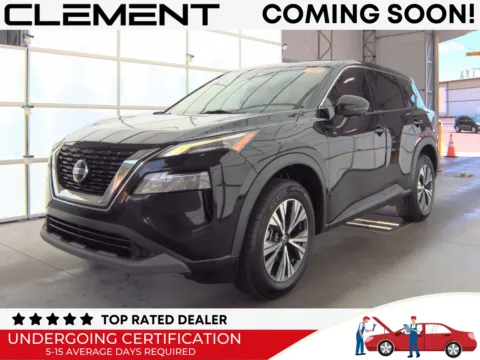 Black 2021 Nissan Rogue SV for sale in Florissant, MO