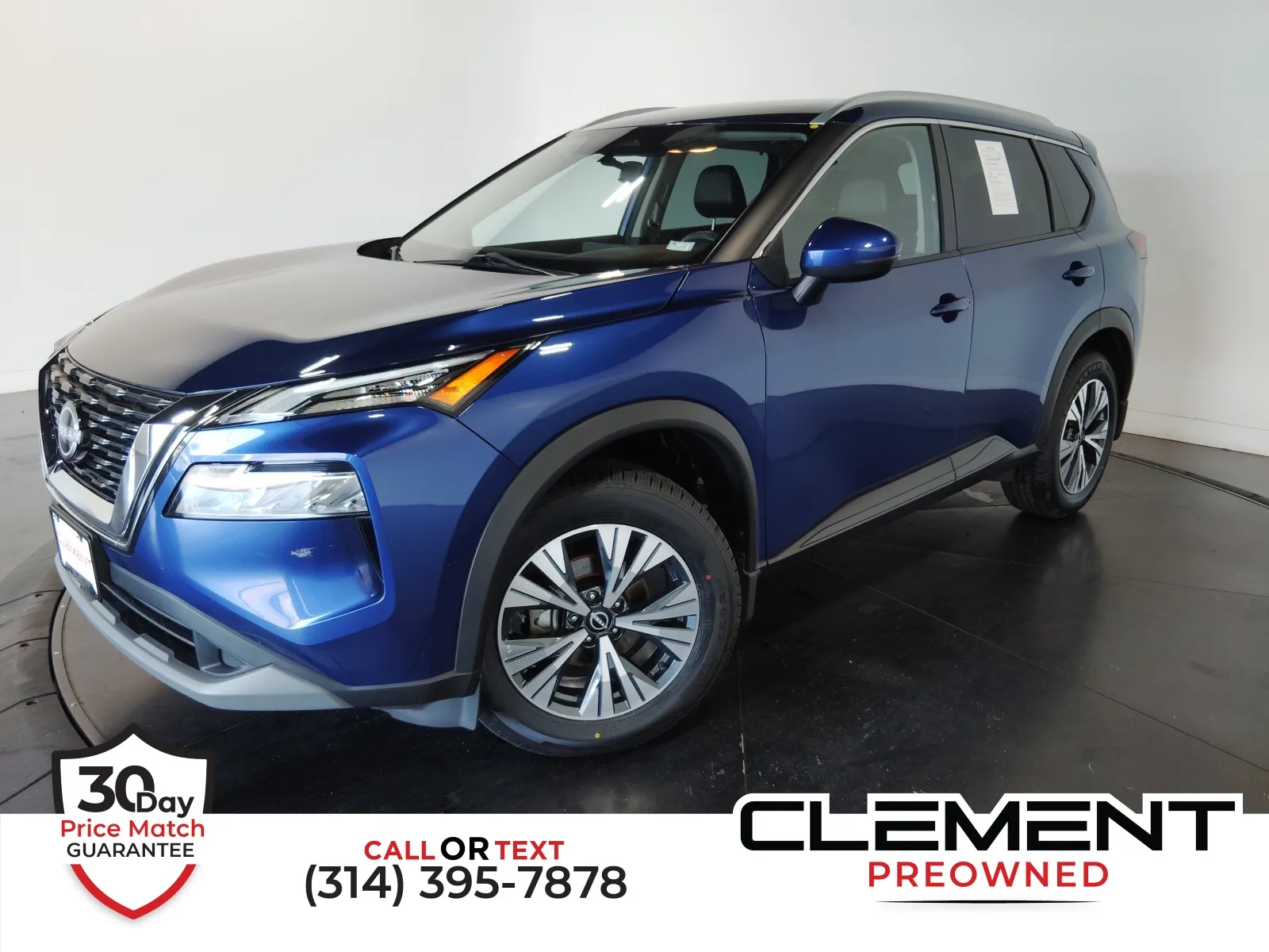 Blue 2022 Nissan Rogue SV for sale in Florissant, MO