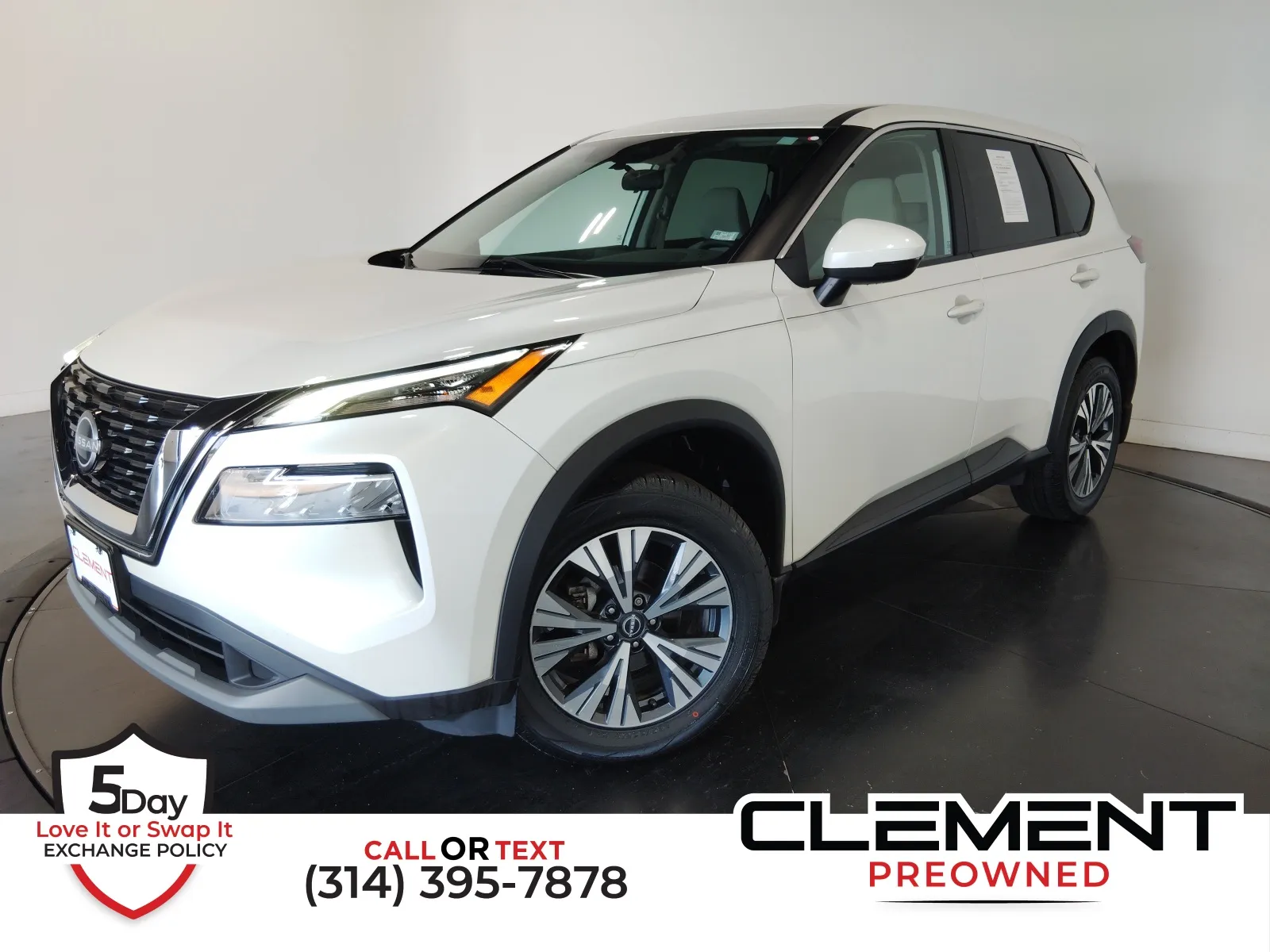 White 2022 Nissan Rogue SV for sale in Florissant, MO