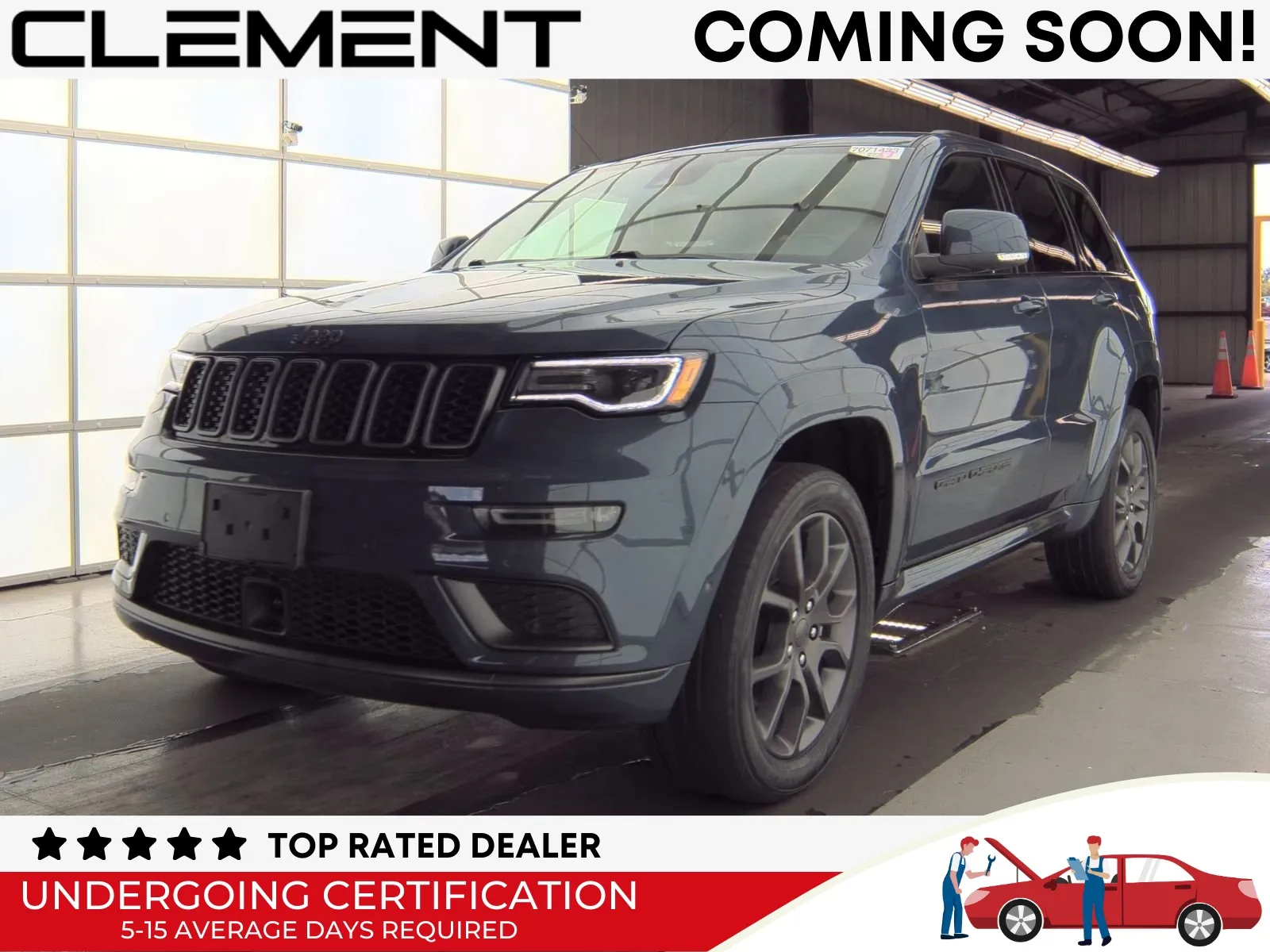 Blue 2021 Jeep Grand Cherokee High Altitude for sale in Florissant, MO