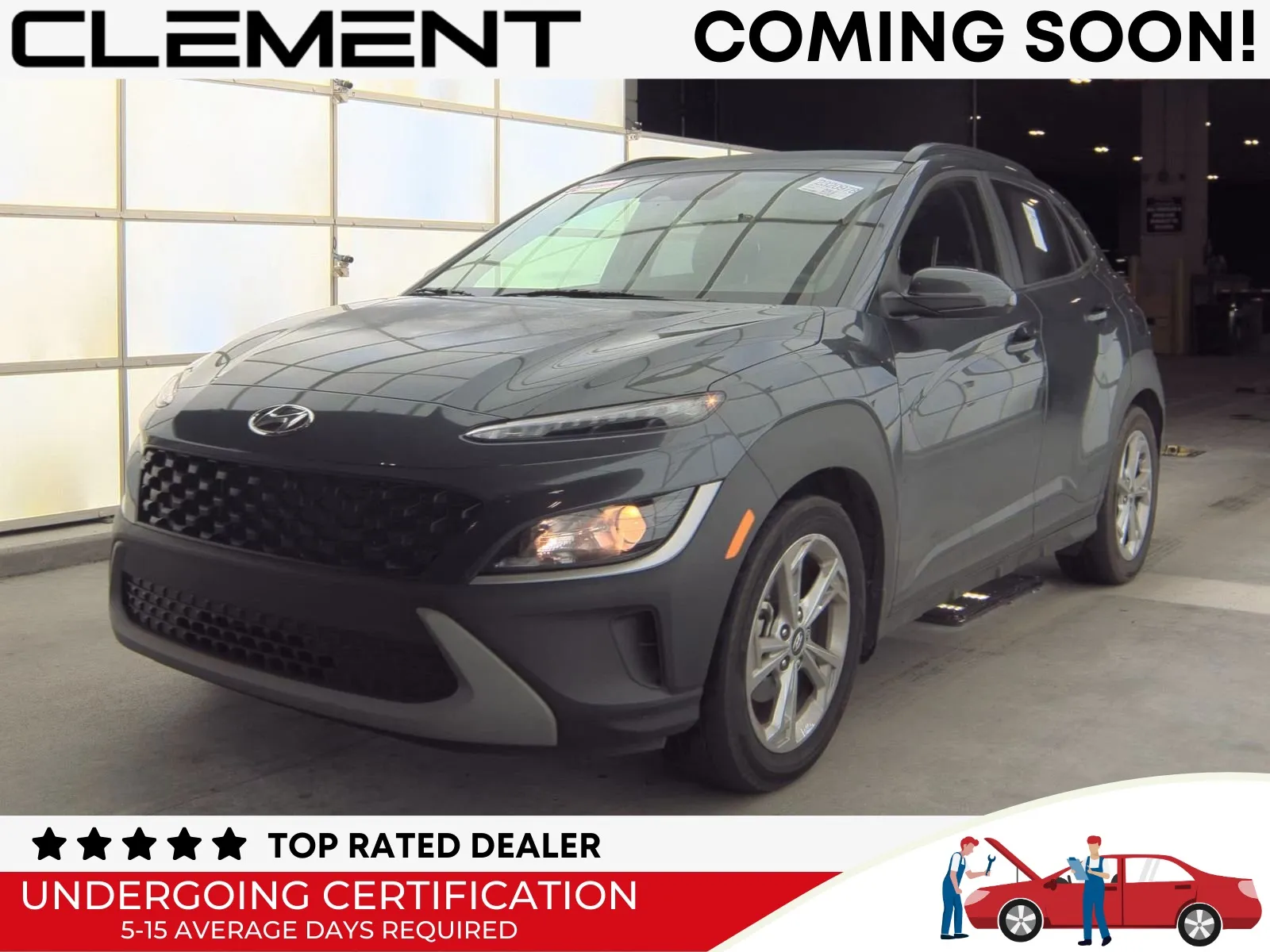 Gray 2022 Hyundai Kona SEL for sale in Florissant, MO