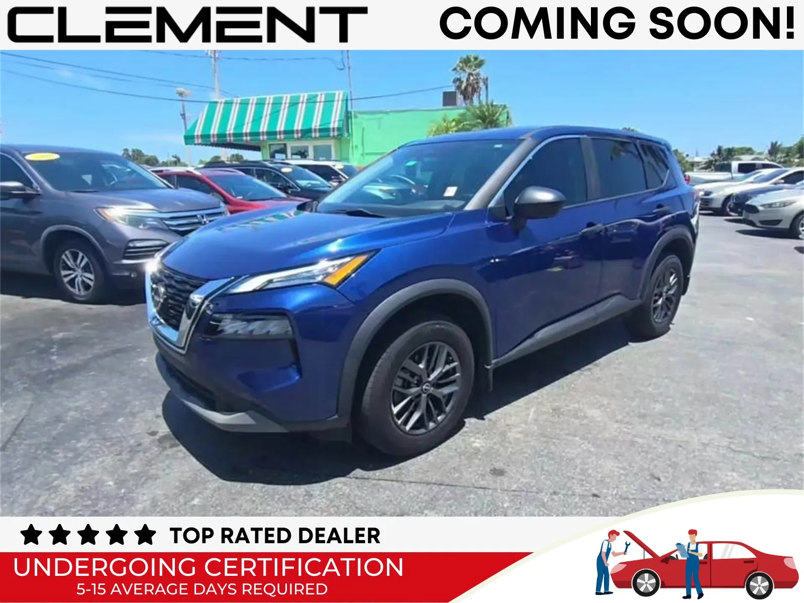 Blue 2023 Nissan Rogue S for sale in Florissant, MO