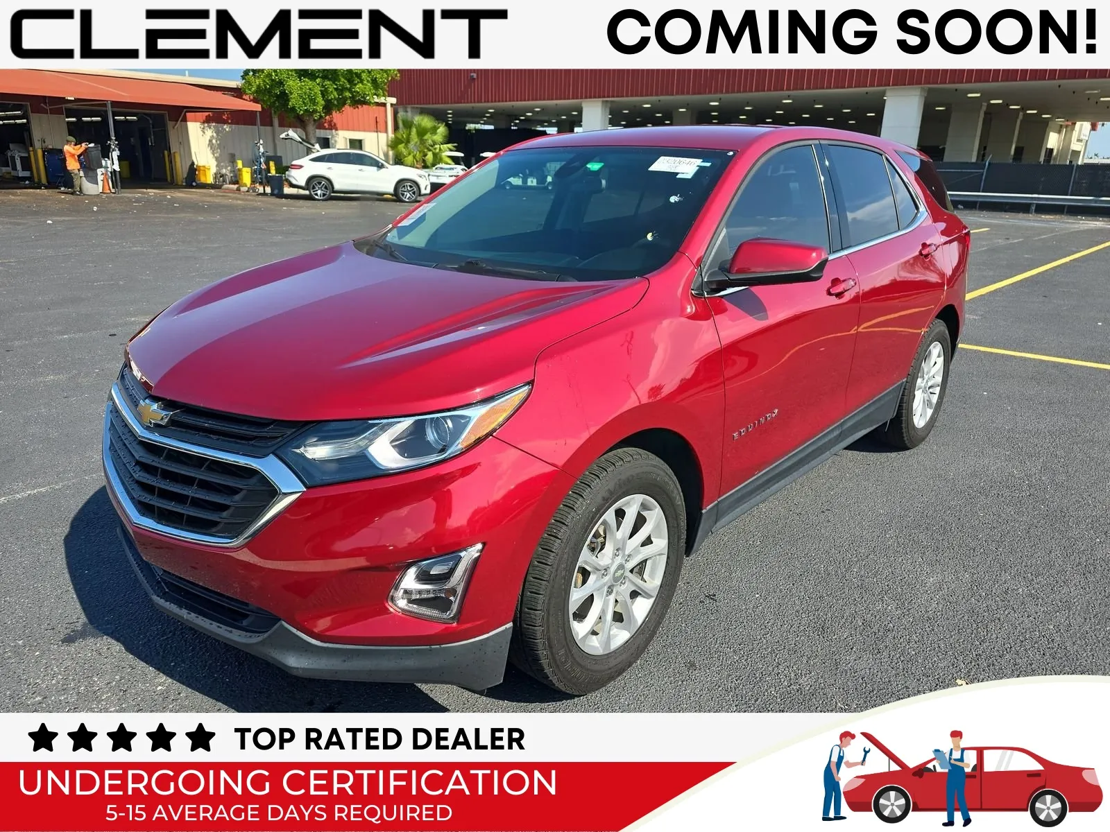 Red 2020 Chevrolet Equinox LT for sale in Florissant, MO