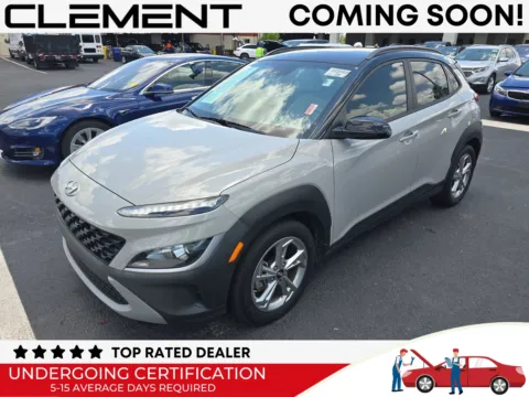 Silver 2023 Hyundai Kona SEL for sale in Florissant, MO